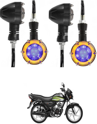 PRTEK Universal High Bright Front Rear Led Side Indicator Turn Signal V1197 Indicator Light Motorbike LED for Honda (12 V, 12 W)(CBR 250R, Pack of 4)