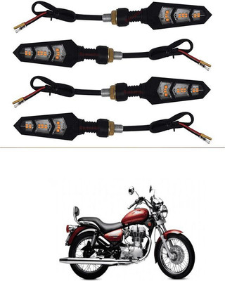 GONAMA Side LED Indicator Light for Royal Enfield Electra Twin Spark(Amber)