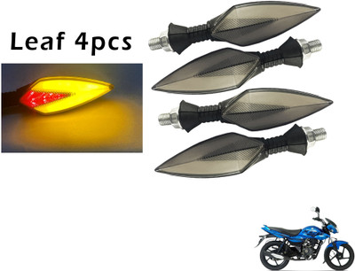 Generox Front, Rear LED Indicator Light for Bajaj XCD 125cc(Red, Yellow)