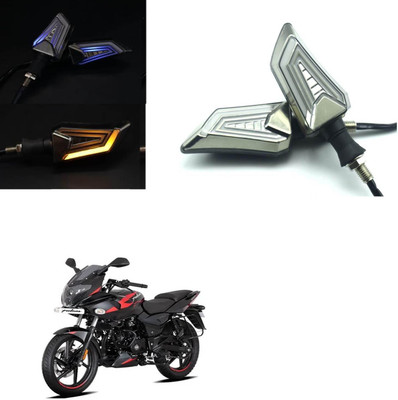 Vagary Front, Rear LED Indicator Light for Bajaj Pulsar 220(Blue, Yellow)