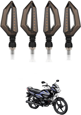 PRTEK Front, Rear LED Indicator Light for Hero Splendor NXG(Multicolor)