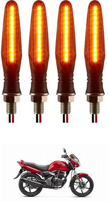 E-Shoppe Front, Rear, Side LED Indicator Light for Honda Unicorn(Yellow)