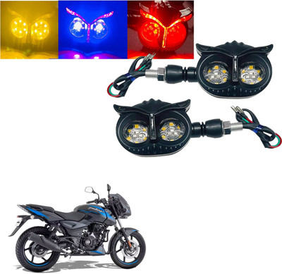 Vagary Front, Rear LED Indicator Light for Bajaj Pulsar 150(Blue, Yellow, Red)