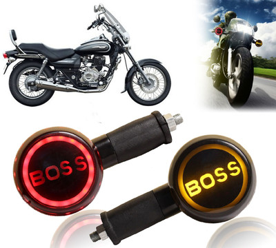 AUTO PEARL Side LED Indicator Light for Bajaj Avenger(Yellow, Red)