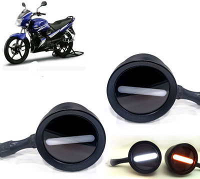 AUTO PEARL Front LED Indicator Light for Yamaha Gladiator(White, Yellow)