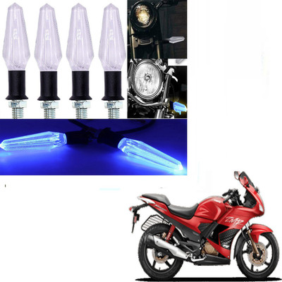 RawatZ Side LED Indicator Light for Hero Karizma ZMR(Blue)