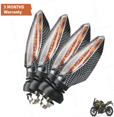 Generox Front, Rear LED Indicator Light for Honda CBR 250(Amber)