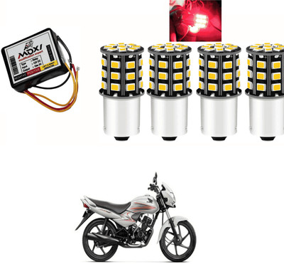 PRTEK Front, Side LED Indicator Light for Honda Dream Neo(Red)