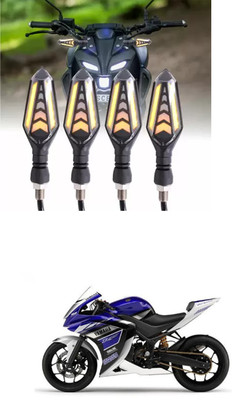 PRTEK Rear LED Indicator Light for Universal For Bike(Blue)