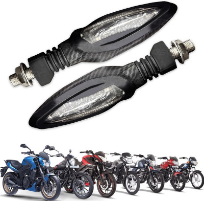 Generox Front, Rear, Side LED Indicator Light for Bajaj, KTM Universal For Bike(Amber)
