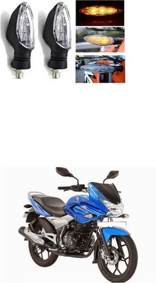 PRTEK Front, Rear LED Indicator Light for Universal For Bike Discover 125 DTS-i(Multicolor)