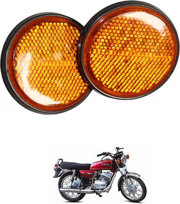 E-Shoppe Front, Rear, Side LED Indicator Light for Yamaha RX 100(Yellow)