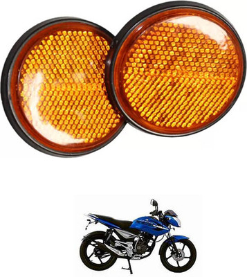 E-Shoppe Front, Rear, Side LED Indicator Light for Bajaj XCD 125cc(Orange)
