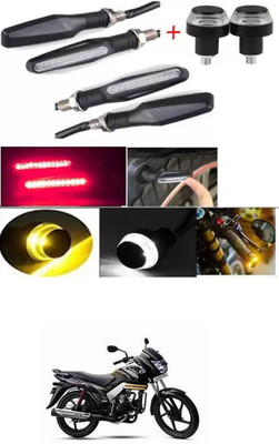 E-Shoppe Front, Rear, Side LED Indicator Light for Mahindra Centuro(Yellow, Blue)
