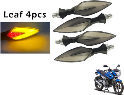 Generox Front, Rear LED Indicator Light for Bajaj XCD 135cc(Red, Yellow)