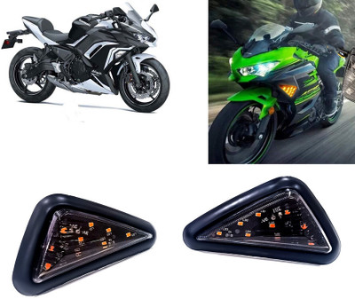 AUTO PEARL Side LED Indicator Light for Kawasaki Ninja(Yellow)
