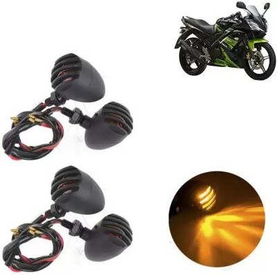 NIR JAY Side LED Indicator Light for Universal For Bike 7 Series(Orange)