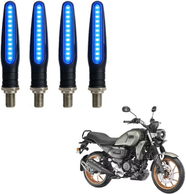 JMA TRADING Front, Rear LED Indicator Light for Yamaha Universal For Bike(Blue)