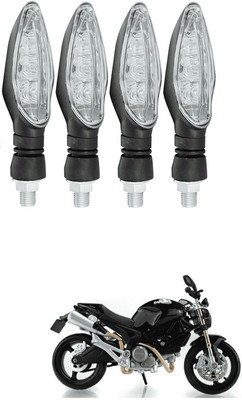 LOVMOTO Front, Rear LED Indicator Light for TVS Max 4R(Yellow)