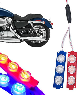 Campark Rear, Side LED Indicator Light for Universal For Bike Universal For Bike(Blue, Red)