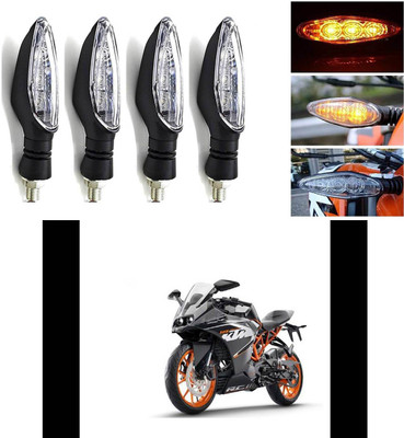 LOVMOTO Front, Rear LED Indicator Light for Yamaha RC 390(Multicolor)