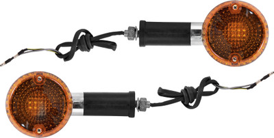 UNO MINDA Front, Rear Halogen Indicator Light for Bajaj Avenger, Electra(Amber)