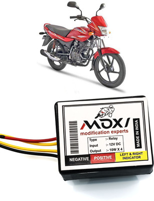 AUTO PEARL Front, Rear Flasher Indicator Light for Bajaj Platina 100 DTS-i