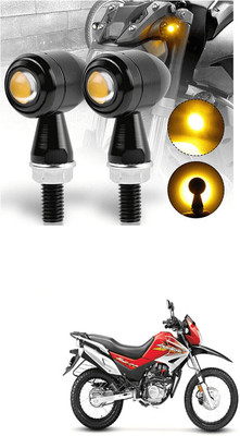 LOVMOTO Front, Rear LED Indicator Light for Hero Ignitor(Yellow)