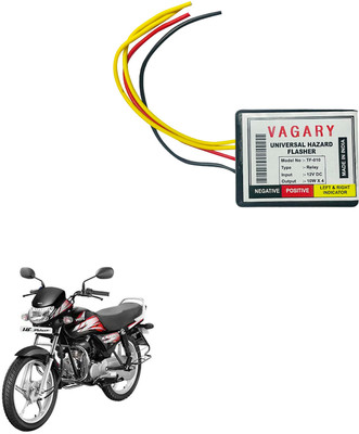 Vagary Rear LED Indicator Light for Hero HF Deluxe(Yellow)