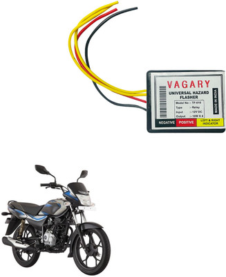 Vagary Rear LED Indicator Light for Bajaj Platina 125(Yellow)