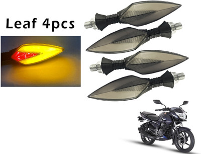 Generox Front, Rear LED Indicator Light for Bajaj Pulsar 135(Red, Yellow)