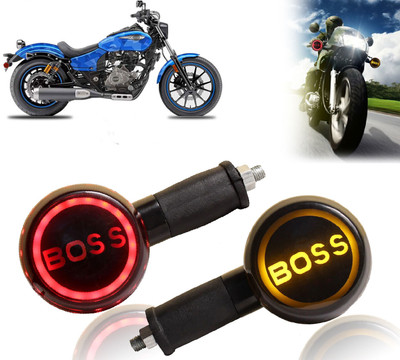 AUTO PEARL Side LED Indicator Light for Bajaj Avenger(Yellow, Red)