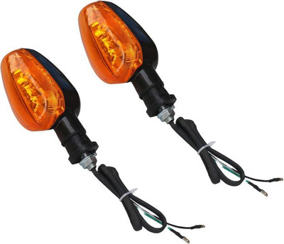 Vtrust Rear Halogen Indicator Light for TVS Star City(Orange)
