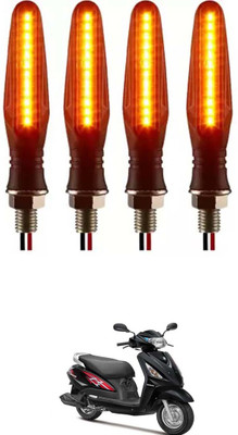 E-Shoppe Front, Rear, Side LED Indicator Light for Suzuki Swish 125(Yellow)
