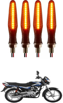 E-Shoppe Front, Rear, Side LED Indicator Light for Bajaj CT 100(Yellow)