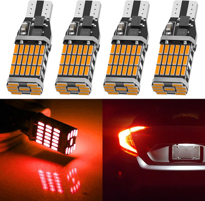 carfrill Front, Side LED Indicator Light for Universal For Car Twin(Amber)