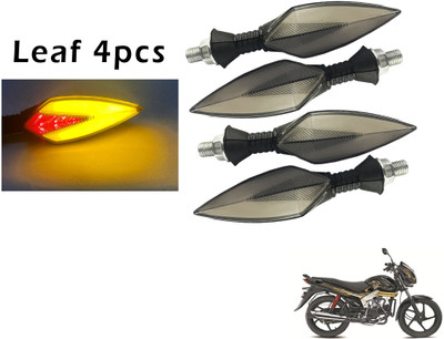 Generox Front, Rear LED Indicator Light for Mahindra Centuro(Red, Yellow)