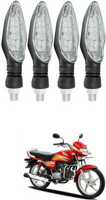 LOVMOTO Front, Rear LED Indicator Light for Hero Hunk(Yellow)