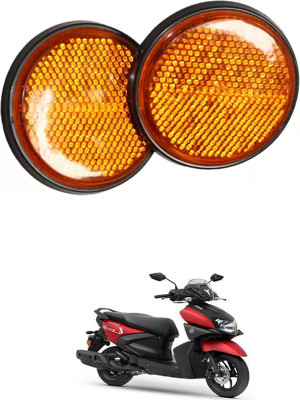 E-Shoppe Front, Rear, Side LED Indicator Light for Yamaha Universal For Bike(Yellow)