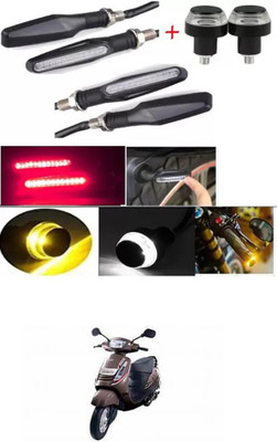 E-Shoppe Front, Rear, Side LED Indicator Light for Mahindra Duro(Yellow, Blue)