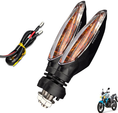 Generox Front, Rear LED Indicator Light for Yamaha FZS F1(Amber)