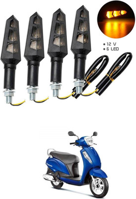 GONAMA Front, Rear LED Indicator Light for Royal Enfield 500(Multicolor)