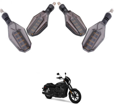 PRTEK Front, Rear LED Indicator Light for TVS Streek(Multicolor)