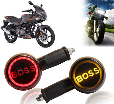 AUTO PEARL Side LED Indicator Light for Bajaj Pulsar 180(Yellow, Red)