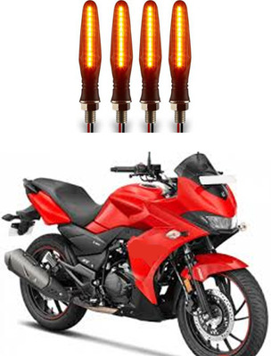 Shopone Front, Rear, Side LED Indicator Light for Hero Xtreme(Yellow)