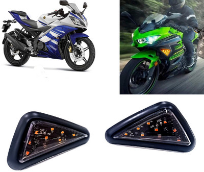 AUTO PEARL Side LED Indicator Light for Yamaha YZF R15(Yellow)