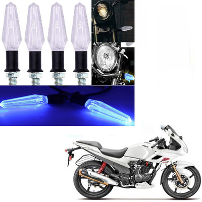 RawatZ Side LED Indicator Light for Hero Karizma(Blue)