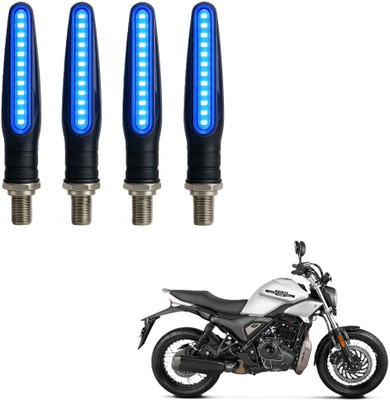 JMA TRADING Front, Rear LED Indicator Light for Hero Universal For Bike(Blue)