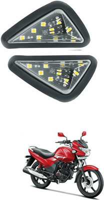 GONAMA Front LED Indicator Light for Hero Achiever(Black)