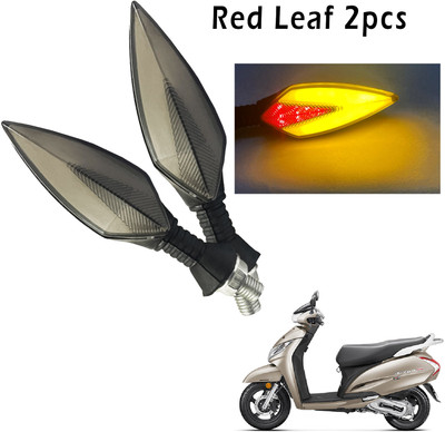 Generox Front, Rear, Side LED Indicator Light for Honda Activa 125(Red, Yellow)